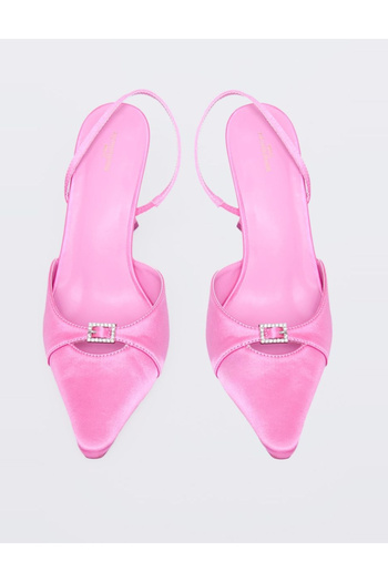 Pretty Little Thing PRETTYLITTLETHING heeled shoes, pink