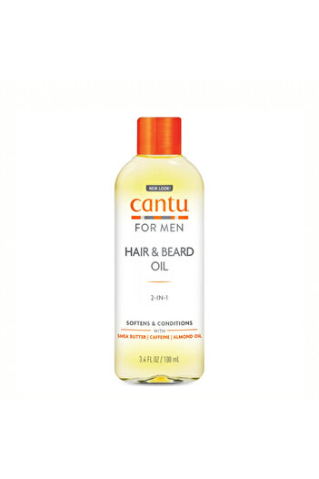 Cantu Men's Hair and Beard Oil 100ml