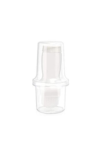 Doty Oil bottle with silicone brush OilBrush, easy to use, 80 ml, 12.7 cm x 6.6 cm, white,