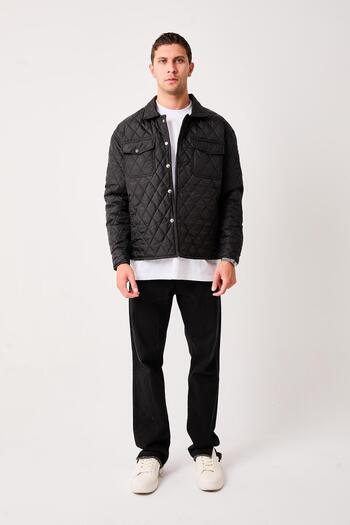 Rocqerx X-2019 snap-lined quilted jacket