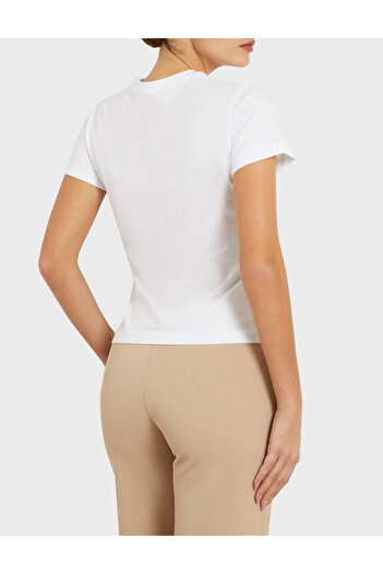 Guess Tricou Guess, alb