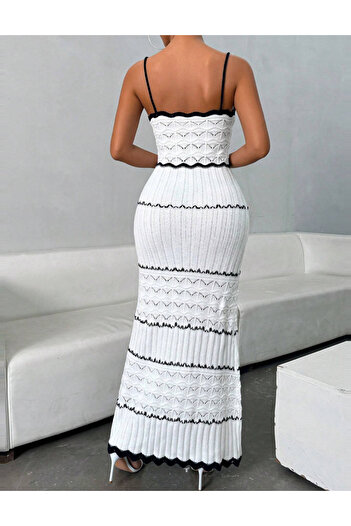 SHEIN Shein midi dress, white
