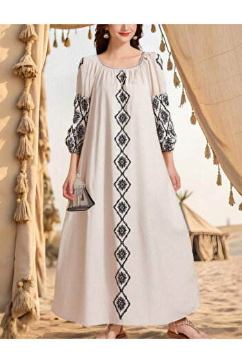 SHEIN Shein maxi dress, cream