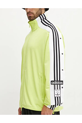 adidas zip-up sweatshirt, green