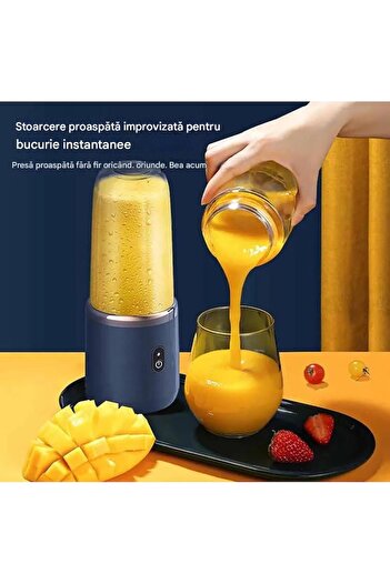 dalimag Portable Juicer, Large Capacity 400 ml, Long Battery Life