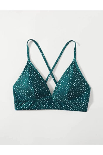 SHEIN Shein swim bra, green