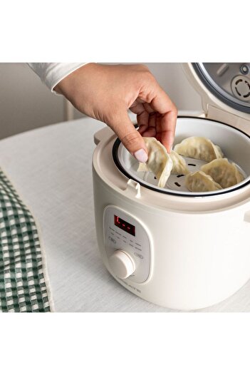 Create Retro Multicooker, CREATE, Rice Cooker Studio, 2 liters, cream