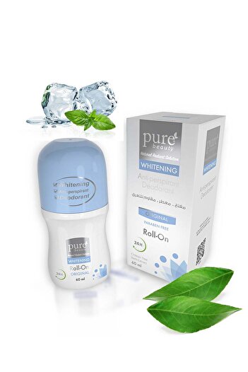 PURE BEAUTY Whitening Antiperspirant Deodorant Roll-on Original 60 ml