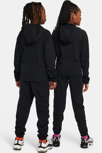 Nike Sportswear Older Kids' Tracksuit Unisex Children's Hooded Tracksuit Set Black