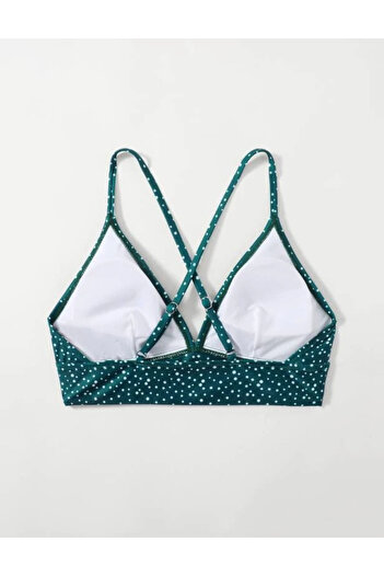 SHEIN Shein swim bra, green
