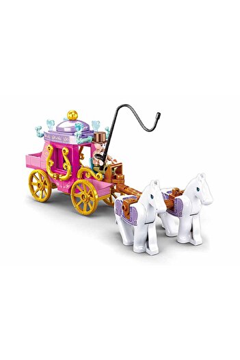 Sluban Princess Carriage with 2 Horses Construction Set, Sluban, 139 pieces