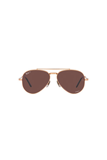 Ray-Ban RB8225 3140AF Aviator Titanium Sunglasses Men/Graphite 58