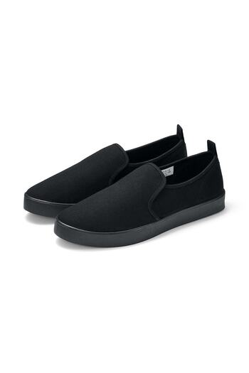 Muji Cushion Insole Water Repellent Canvas Slip-on Sneakers