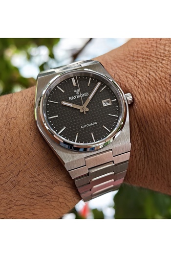 Raymond 41mm Elegant Japanese Automatic Movement Men's Wristwatch