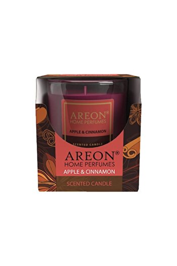 Areon Scented Candle Home Apple & Cinnamon 120 GR
