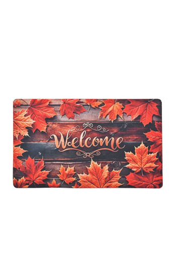 Lumi LUXURY Entrance Mat with Autumn Pattern "Welcome" 75x45cm