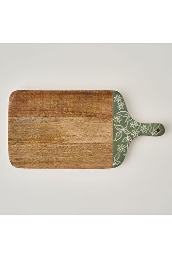 Bella Maison Floral Mango Presentation Board Green (40X20X2 cm)