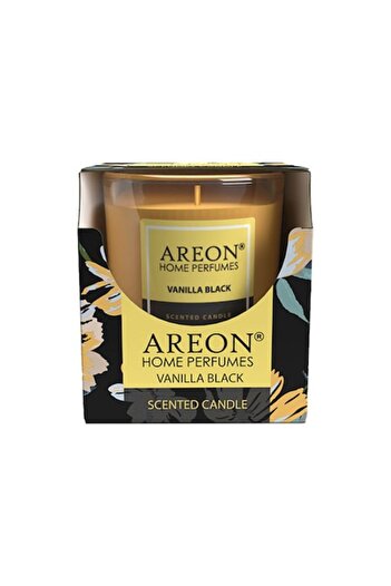 Areon Scented Candle Home Vanilla Black 120 GR