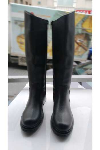 POTEEN Women's Riding Boots with Side Zipper Detail Floter -