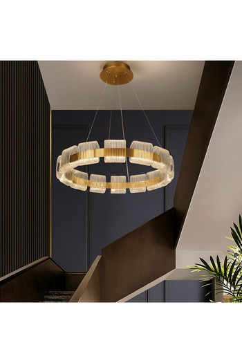 qwell Modern crystal chandelier, 3 colors, large size, discount