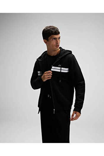 Ellesse Hooded Black Men's Sweatshirt Em617
