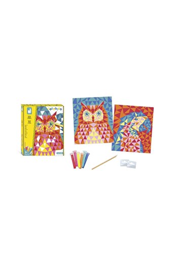 Janod Creative Set - Create with Sand: Birds