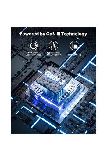 rikbo 200W GaN3 Charging Station with 6 Ports