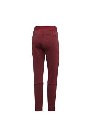 adidas Women's ZNE Performance Pants Red S - Climalite, Zip Pockets, Autumn-Winter Hiking Style