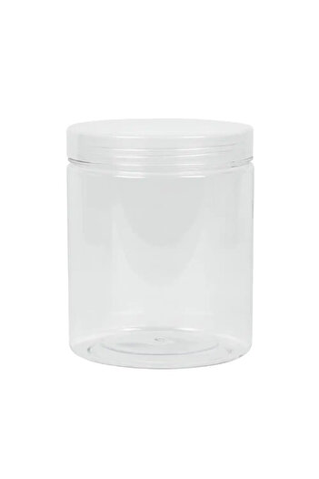 Kovar Airtight Round Plastic Storage Container Set Transparent With Leak Proof Lid- 4X910ml