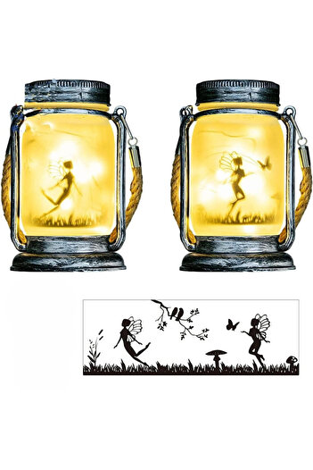 Luminis Angel and Butterfly Decorative Solar Lamp – LED Lighting, IP65 Waterproof