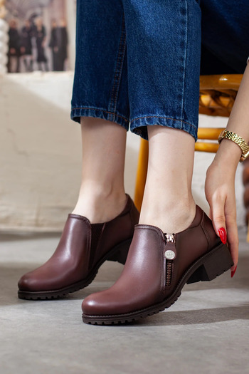 Adım Adım Mammamia Thick Heeled Extra Comfortable Shoes