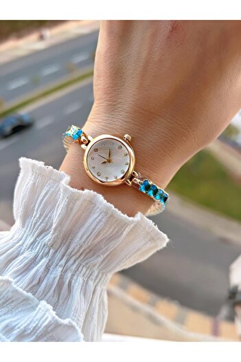 Coliseum Steel and Stone Cord Vintage Series Small Case Special Design Women Wristwatch Sp.8933.M2