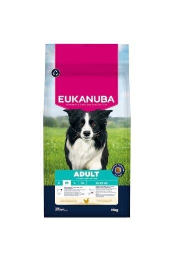 Eukanuba Dry food for medium-sized adult dogs with chicken 15 kg