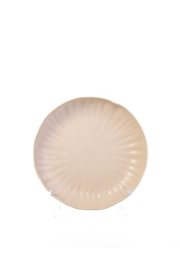 bello Deep Porcelain Dish in Beige