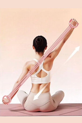İMVULA Pilates Spring Adjustable 6 Levels Resistance Squat Fitness Exercise Rubber
