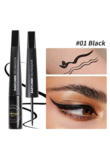 OEM Liquid eyeliner, Waterproof Eyeliner, 01 Black, 6.5 ml
