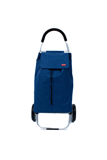 Master Shopping bag with trolley, Master, 2 wheels, 50 l, blue