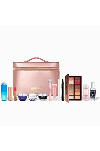 Lancome Beauty Box-Exclusive Lancome Gift Set, 12 Iconic Skincare and Makeup Products + Travel Kit