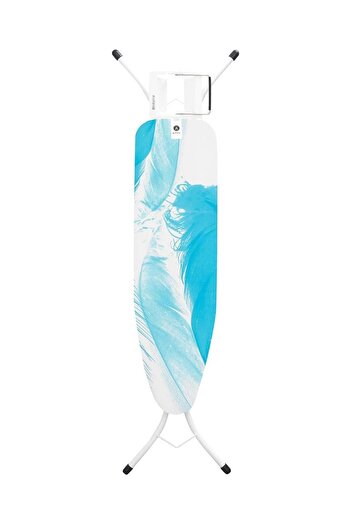 Brabantia Adjustable Height Ironing Board with Feather Print