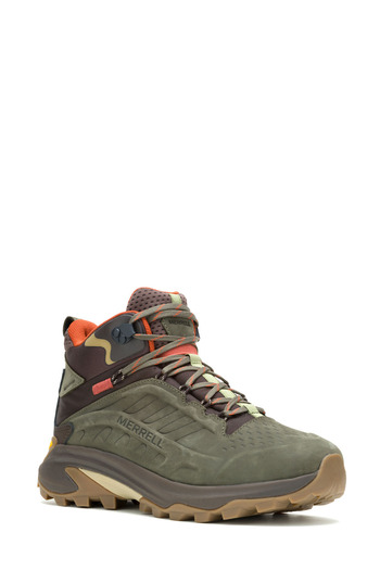 Merrell Moab Speed 2 Ltr Mid Wp Green Men's Outdoor Boots