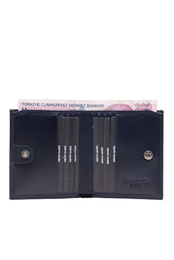 Pierre Cardin Navy Blue Analin Men's Wallet 1635L4Z