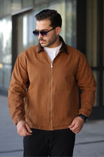 LTC Jeans Men's Relaxed Canvas Camel Jacket