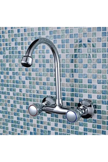 KORMAN TECHNIK Kitchen Faucet with Pull-Out Shower, Stainless Steel SUS 304, Satin Finish, CF023