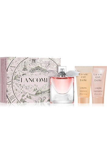 Lancome ,La Vie Est Belle Eau de Parfum-Eau de Parfum 30 ml+Shower Gel 50 ml+Body Milk 50 ml
