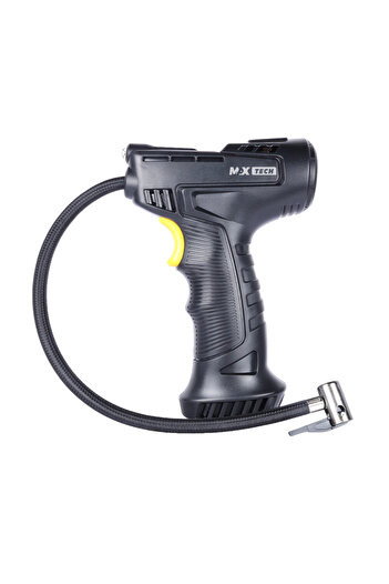 MaxTech Pompa Aer portabila, compresor electric auto, moto, bicicleta multifunctional
