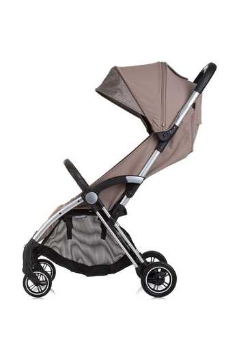 Chipolino Pushchair Illusion, sport, automatic folding, adjustable backrest, brown KID063054
