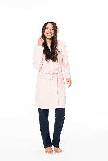 U.S. Polo Assn. 20127 Women's Fleece Robe