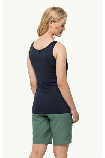 Jack Wolfskin Pack & Go Tank Women's Undershirt 1807283-1010 Night Blue