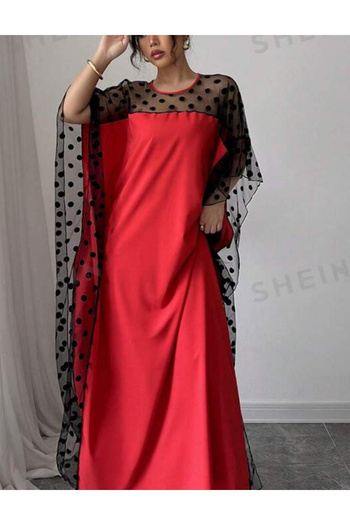 SHEIN Shein maxi dress, red