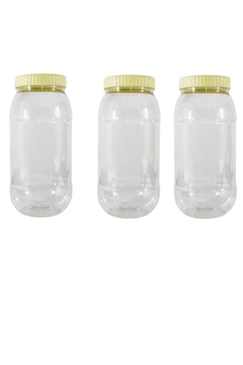 The comprehensive house 1500ml Clear Plastic Spice Jar